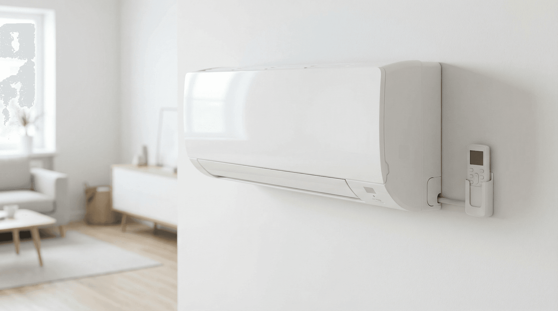 エアコン設置完了