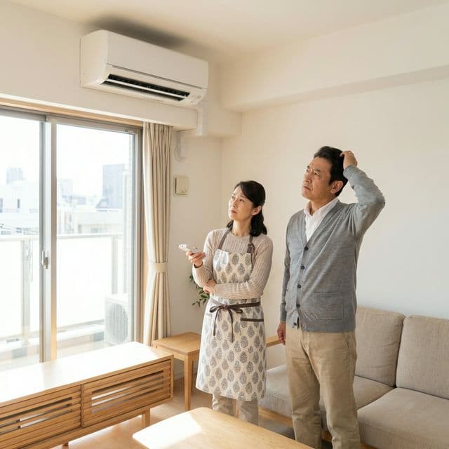 家庭用エアコンのお悩み